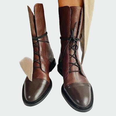 Amy | Orthopedic Leather Boots