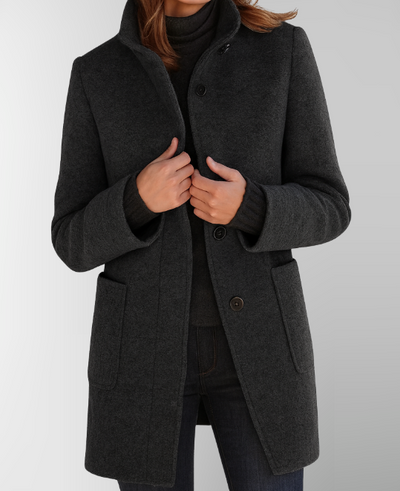 Gail - Coat With High Collar