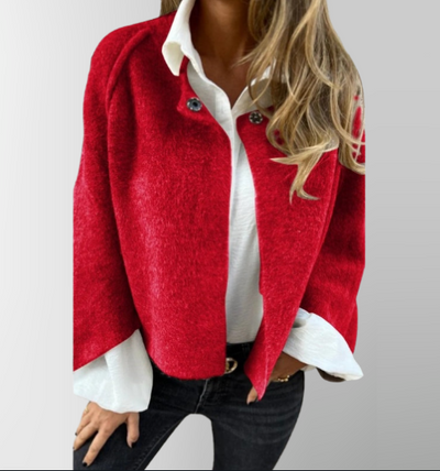 Elise  - Short jacket with chic flared sleeves