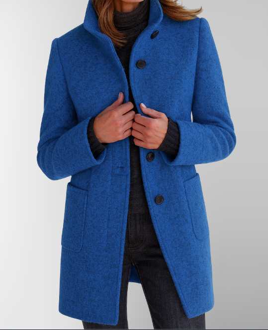 Gail - Coat With High Collar