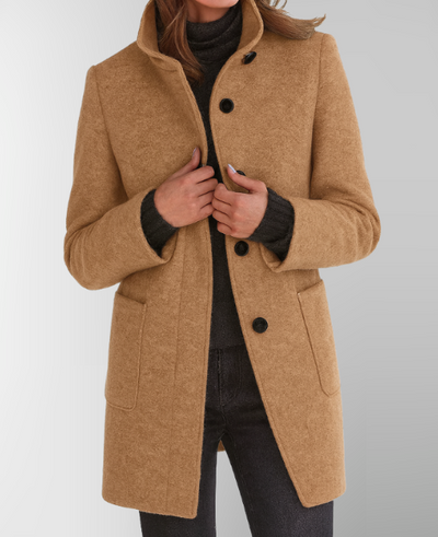 Gail - Coat With High Collar