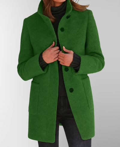 Gail - Coat With High Collar